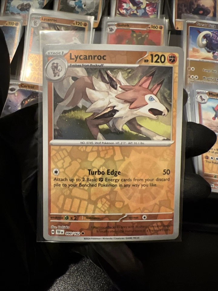 Lycanroc 090/162 Sv05: Temporal Forces Reverse Holo - Image 1 of 1