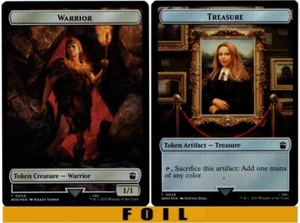 1x - WARRIOR \\ TREASURE (#09/28) Token - FOIL - Doctor Who - NM MTG - Picture 1 of 1
