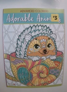 Advanced Coloring Book Tear & Share Adorable Animals  Bendon  - Picture 1 of 1