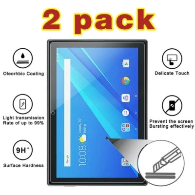 2 Pack  Tempered Glass Screen Protector - For Lenovo Tab M11 TB330FU 2024 11" - Image 1 of 4
