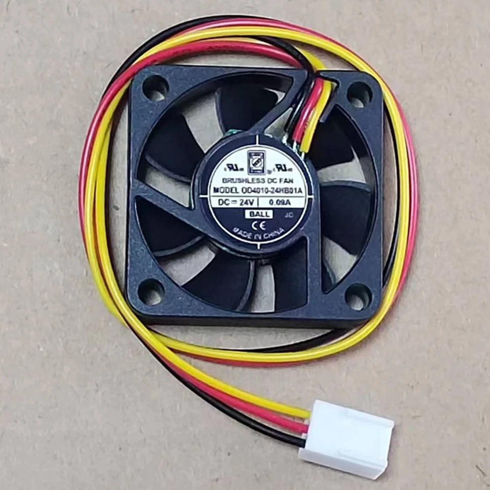 1 pcs New ORION OD4010-24HB01A DC 24V 0.09A 3-wire cooling fan#QW - Image 1 of 1