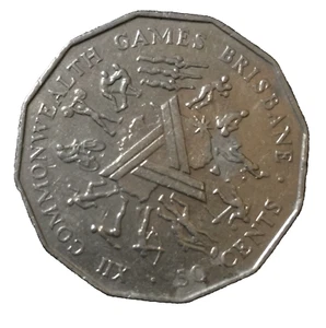 1982 Australia 50cent Commonwealth Games coin high grade - Picture 1 of 2