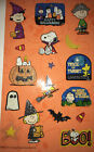 Vintage~Sandylion~Peanuts Snoopy Halloween Sticker Sheet~17 Stickers~FREE SH.