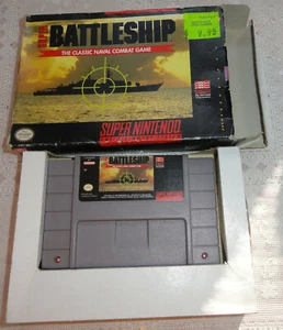 Super Nintendo SNES Super Schlachtschiff (Box & Spiel) - Bild 1 von 4