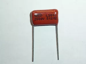 200PCS CBB81 391J 2000V 0.39NF 390pF P15 Metallized Film Capacitor - Bild 1 von 1