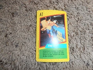 STING wcw CROMY card A1 wrestling - Picture 1 of 2