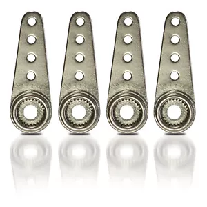 Alu Servo Horn Hebel 25 Z T4 27mm titan 4 Stk Sparset für Futaba Savöx BlueBird - Bild 1 von 2