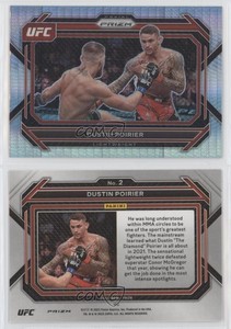 2023 Panini Prizm UFC Hyper Prizm Dustin Poirier #2