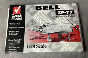 Vintage Czech Model Bell XP-77 Fighter Model Kit - #4803 - 1:48 - New/open box - Picture 1 of 8