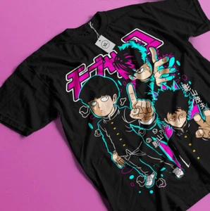 Mob Psycho 100 Manga Strip Anime Manga Gift Unisex shirt T-Shirt All Size - Picture 1 of 5