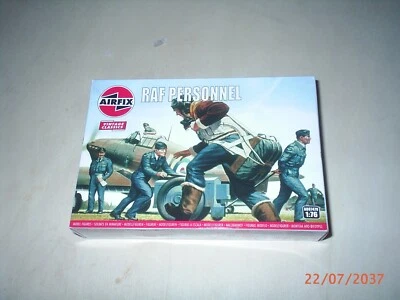 AIRFIX SCALA 1/76 NUOVO SOLDATINI RAF PERSONNEL - Immagine 1 di 2
