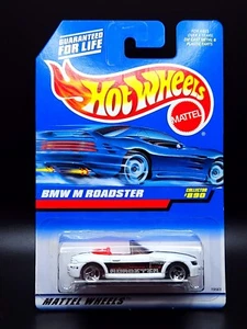 1998 Hot Wheels Mainline #890 BMW M Roadster White 3 Spoke Hub Wheels - Picture 1 of 5