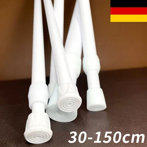Ohne Bohren Gardinenschiene Teleskopstange Klemmstange Duschvorhangstange - Bild 1 von 23
