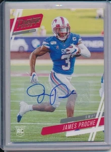 2020 Chronicles Prestige James Proche Auto Autograph RC SMU Baltimore Ravens - Picture 1 of 1