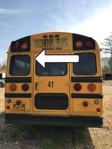 2001 Savana 3500 Thomas Built Bus Rear Stationary Glass LH Side 21.5 by 21.5 - Picture 1 of 10