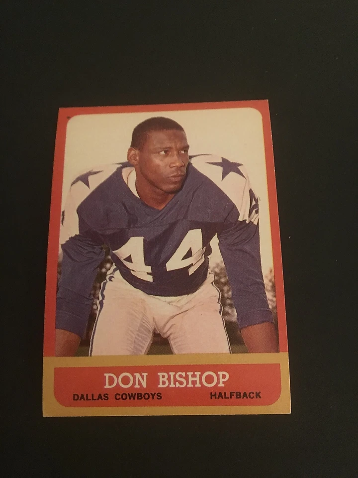 1963 TOPPS FOOTBALL HG SETBREAK #81 DON BISHOP S/P NM-MT - Image 1 of 1