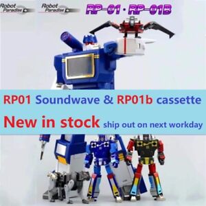 Fans Toys FT02  RP01 Soundwave  RP01B Cassette Troops Transfrom G1  New in stock