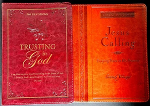 Jesus Calling 365 Day Devotional, Sarah Young & Trusting in God 366 Devotions - Picture 1 of 7