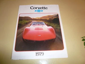 Chevrolet Corvette 1979 folleto de ventas - vintage - Imagen 1 de 2