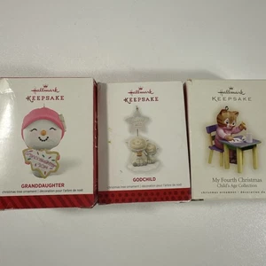 3 Vintage Hallmark Andenken Weihnachtsschmuck, 2013, 2014 (30) - Bild 1 von 13