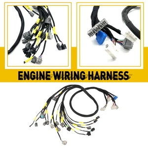 Tucked Engine Harness For 1994-2001 Acura Integra B16 B18 D16 Tucked Accessories - Picture 1 of 16