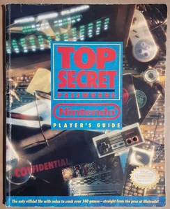 Top Secrets Passwords Nintendo Player's Official Strategy Game Guide - Foto 1 di 2