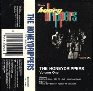 The HoneyDrippers: Volume One (Cassette, Rock/Swing, 1984) - Picture 1 of 4