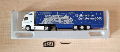 Albedo/Herpa VOLVO FH16 Weihnachten Heilsbronn 1995 cassonato 1:87 OVP - Immagine 1 di 3