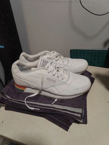 Reebook Classic Harman Run S 'Pride' White (FY5311) Men's Size 12 No Box - Picture 1 of 15