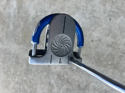 Bruce Burrows MAC H-OC Ion Putter Right Hand Mallet Round Blue 35-36” Inch Long - Image 1 of 4