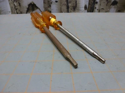 VTG Lot of 2 MAC Clutch Head Screwdrivers Made in USA 1/4" & 5/16" Sabrina Ohio - Image 1 of 4