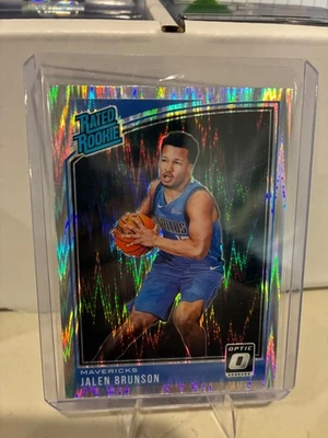 2018-19 Panini Donruss Optic - Rated Rookie Jalen Brunson #179 Shock Prizm (RC) - Image 1 of 2