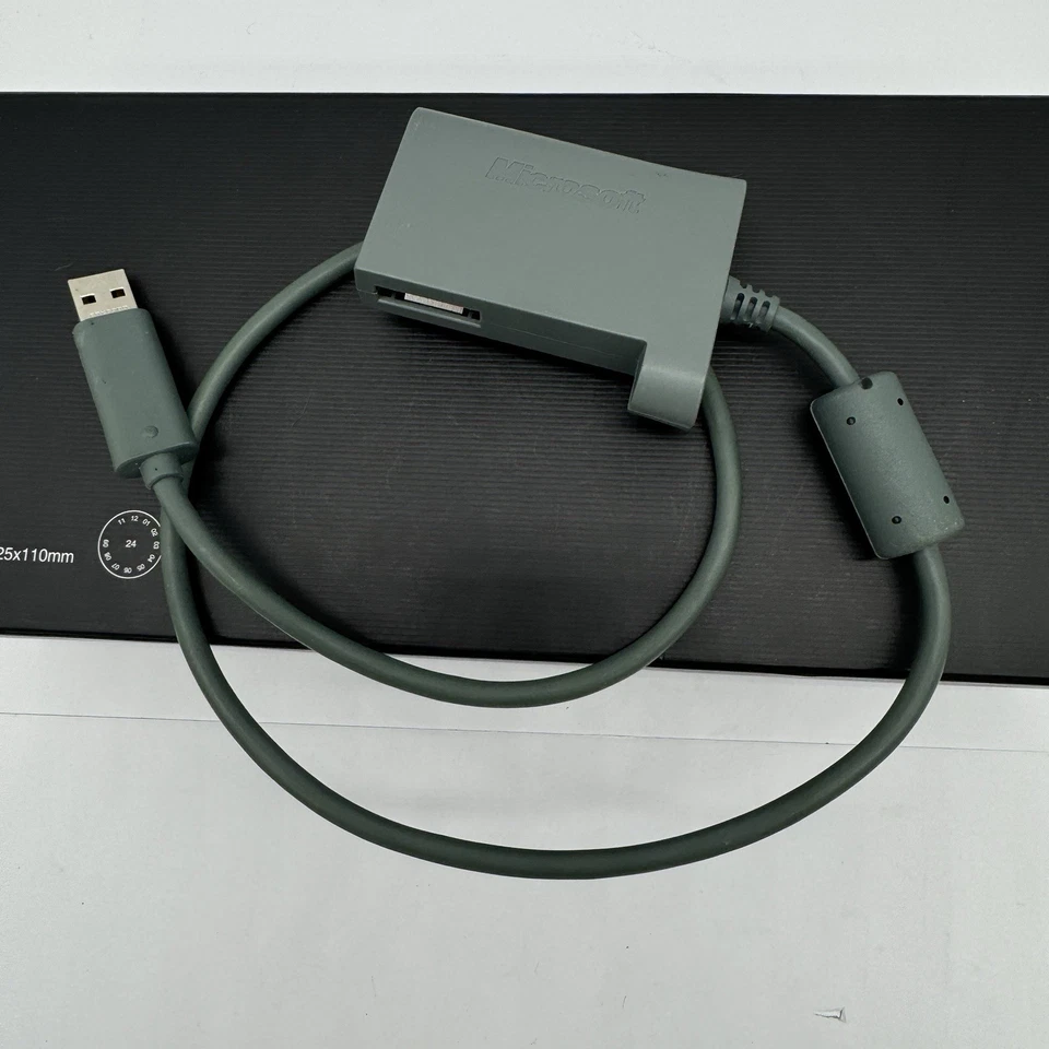 XBOX 360 Official OEM Microsoft Hard Drive Transfer Cable Genuine USB EUC - Image 1 of 4