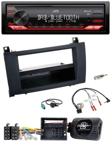 JVC Bluetooth USB DAB Lenkrad Autoradio für Mercedes SLK R171 2008-2011 - Bild 1 von 10