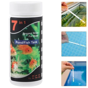 1 Flasche Wassertest-Set, Teststreifen für Aquarien, genaue Wasserteststreifen - Bild 1 von 12
