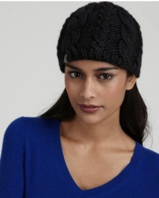 NUEVO CON ETIQUETAS The North Face ALYU Gorro Pez Tejido con Cable Lana Alpaca Negro Unisex Foto 1 de 4