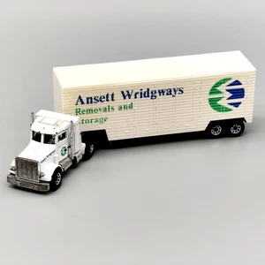 Matchbox Convoy Peterbilt + Low Bed Trailer Ansett Wridgways Truck 1981 | GUT - Bild 1 von 7