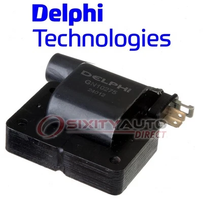 Delphi Ignition Coil for 1989-1995 Mazda MPV 3.0L V6 Wire Boot Spark Plug  pj Foto 1 de 4