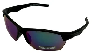 Timberland mattschwarz Herren Kunststoff randlos rechteckig Sonnenbrille, TB7251 2Q - Bild 1 von 12