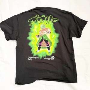 Dragon Ball Z Super Saiyan Broly Black Tee Large - Picture 1 of 4