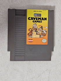 ORIGINAL NINTENDO NES CAVEMAN GAMES GAME CARTRIDGE ONLY TESTED