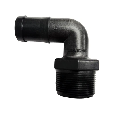 Banjo 90 Degree Hose Barb Fitting 1-1/2" MNPT X 1-1/4" Barb - HB150/125-90 - Image 1 of 4