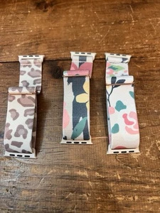 NEW apple Watch Bands Elastic Floral - Zdjęcie 1 z 4