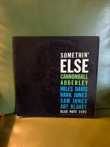 Cannonball Adderley - Somethin' Else LP Vinyl 1958 Early MONO PRESSING RVG, VG - Picture 1 of 6