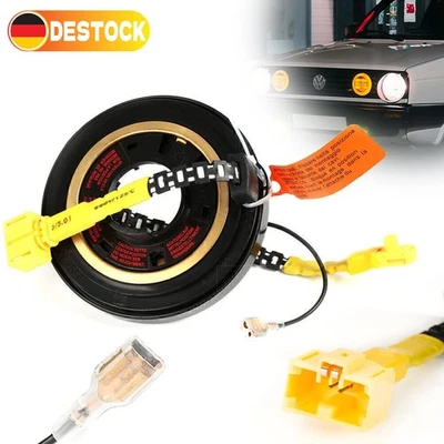 Für VW T4 MULTIVAN CARAVELLE AIRBAG SCHLEIFRING WICKELFEDER 1H0959653E 7D0959653 - Bild 1 von 4