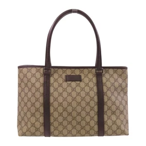 GUCCI GG SHW Bolso de Hombro Bolso de Mano 114595 Lona Recubierta Marrón - Imagen 1 de 18