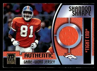 Shannon Sharpe 2001 Topps Reserve Jerseys #TRR-SS Denver Broncos ESE - Image 1 of 2
