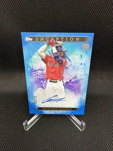 2024 Topps Inception Ceddanne Rafaela Rookie Auto/10 Boston Red Sox - Imagen 1 de 2