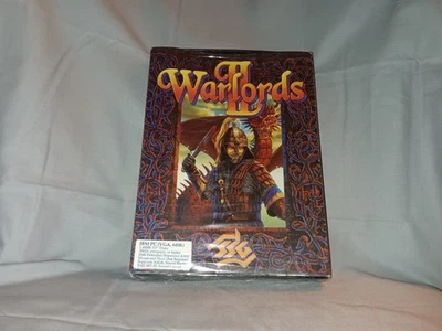 WARLORDS 2 II (SSG 1993) Vintage 3.5 Inch Floppy IBM PC Big Box Game - Image 1 of 4