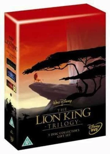 The Lion King Trilogy (2004) Roger Allers 5 discs DVD Region 2 New & Sealed - Immagine 1 di 1